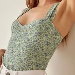 Reformation Ditzy Floral Tank